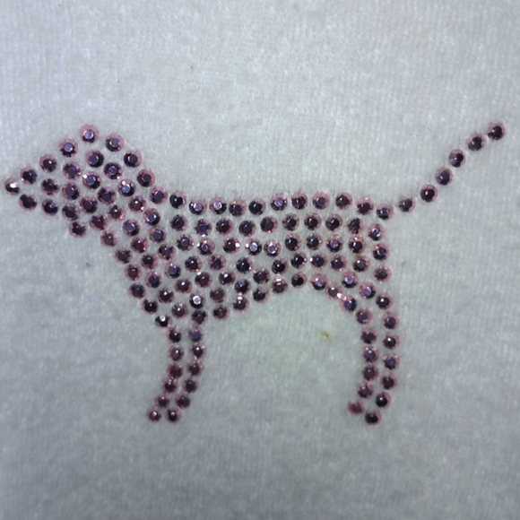 Y2K PINK brand Victoria's Secret Great Condition Terry cloth very soft an cozy. - Picture 2 of 8